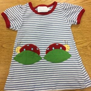 12m Little English Ladybug Dress